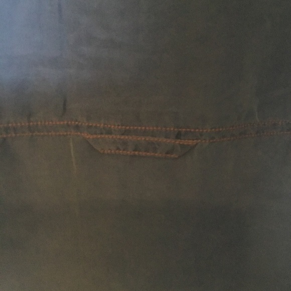 BARBARA BLUE 100% Silk Long-Sleeve Blouse Sz L - Picture 6 of 8